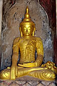 Antique Buddha image, Kakku Buddhist Ruins. Shan State in Myanmar (Burma).